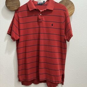 VINTAGE Polo Ralph Lauren Custom Fit Polo Shirt Men's XL Preppy Classic